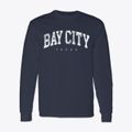 Bay City Texas Urban Vibe Classic Long Sleeve T-Shirt additional view 1