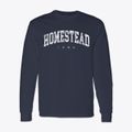 Homestead Iowa Urban Vibe Classic Long Sleeve T-Shirt additional view 1