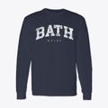 Bath Maine Urban Vibe Classic Long Sleeve T-Shirt additional view 1