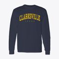 Clarksville Texas Urban Vibe Classic Long Sleeve T-Shirt additional view 1