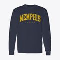 Memphis Texas Urban Vibe Classic Long Sleeve T-Shirt additional view 1