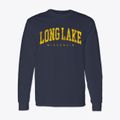 Long Lake Wisconsin Urban Vibe Classic Long Sleeve T-Shirt additional view 1