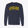 Spokane Missouri Urban Vibe Classic Long Sleeve T-Shirt additional view 1