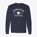 Cuba City Wisconsin Star Classic Long Sleeve T-Shirt additional view 1