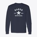 Baker Montana Star Classic Long Sleeve T-Shirt additional view 1