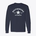 Keithsburg Illinois Star Classic Long Sleeve T-Shirt additional view 1