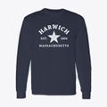 Harwich Massachusetts Star Classic Long Sleeve T-Shirt additional view 1