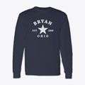 Bryan Ohio Star Classic Long Sleeve T-Shirt additional view 1
