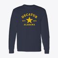 Decatur Alabama Star Classic Long Sleeve T-Shirt additional view 1