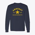 Amherst Massachusetts Star Classic Long Sleeve T-Shirt additional product view 1