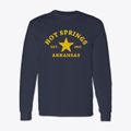Hot Springs Arkansas Star Classic Long Sleeve T-Shirt additional view 1