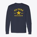 De Pere Wisconsin Star Classic Long Sleeve T-Shirt additional view 1