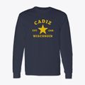 Cadiz Wisconsin Star Classic Long Sleeve T-Shirt additional view 1