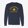 Strattanville Pennsylvania Star Classic Long Sleeve T-Shirt additional view 1