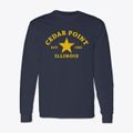 Cedar Point Illinois Star Classic Long Sleeve T-Shirt additional view 1