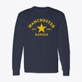 Manchester Kansas Star Classic Long Sleeve T-Shirt additional view 1
