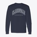 Clarksville Tennessee Inline Classic Long Sleeve T-Shirt additional view 1