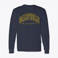 Garfield Wisconsin Inline Classic Long Sleeve T-Shirt additional view 1