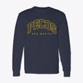 Pecos New Mexico Inline Classic Long Sleeve T-Shirt additional view 1