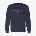 Hebbronville Texas Artbox Classic Long Sleeve T-Shirt additional view 1