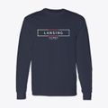 Lansing Illinois Artbox Classic Long Sleeve T-Shirt additional product view 1