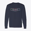 Belmont Massachusetts Artbox Classic Long Sleeve T-Shirt additional view 1