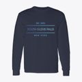 South Glens Falls New York Horizon Classic Long Sleeve T-Shirt additional view 1