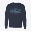 Sherman Texas Horizon Classic Long Sleeve T-Shirt additional product view 1