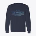 Los Angeles California Horizon Classic Long Sleeve T-Shirt additional view 1