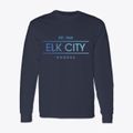 Elk City Kansas Horizon Classic Long Sleeve T-Shirt additional view 1