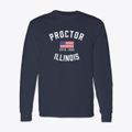 Proctor Illinois Patriot Classic Long Sleeve T-Shirt additional view 1