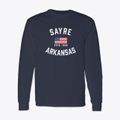 Sayre Arkansas Patriot Classic Long Sleeve T-Shirt additional view 1