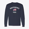 Independence Iowa Patriot Classic Long Sleeve T-Shirt additional view 1
