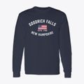 Goodrich Falls New Hampshire Patriot Classic Long Sleeve T-Shirt additional view 1