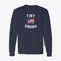Tiny Virginia Patriot Classic Long Sleeve T-Shirt additional product view 1