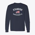 Standish Massachusetts Patriot Classic Long Sleeve T-Shirt additional view 1