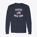 Sheds New York Patriot Classic Long Sleeve T-Shirt additional view 1
