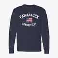 Pawcatuck Connecticut Patriot Classic Long Sleeve T-Shirt additional view 1