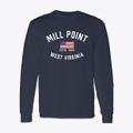 Mill Point West Virginia Patriot Classic Long Sleeve T-Shirt additional view 1