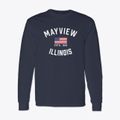 Mayview Illinois Patriot Classic Long Sleeve T-Shirt additional view 1
