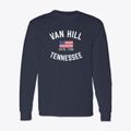 Van Hill Tennessee Patriot Classic Long Sleeve T-Shirt additional view 1
