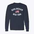 Burlingham New York Patriot Classic Long Sleeve T-Shirt additional view 1