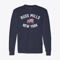 Russ Mills New York Patriot Classic Long Sleeve T-Shirt additional view 1