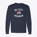 Oil City Wisconsin Patriot Classic Long Sleeve T-Shirt additional view 1