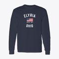 Elyria Ohio Patriot Classic Long Sleeve T-Shirt additional view 1