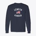 Lenexa Kansas Patriot Classic Long Sleeve T-Shirt additional product view 1