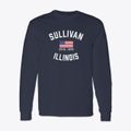 Sullivan Illinois Patriot Classic Long Sleeve T-Shirt additional product view 1