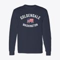 Goldendale Washington Patriot Classic Long Sleeve T-Shirt additional view 1