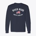 River Bend North Carolina Patriot Classic Long Sleeve T-Shirt additional view 1