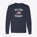 Milton Georgia Patriot Classic Long Sleeve T-Shirt additional view 1